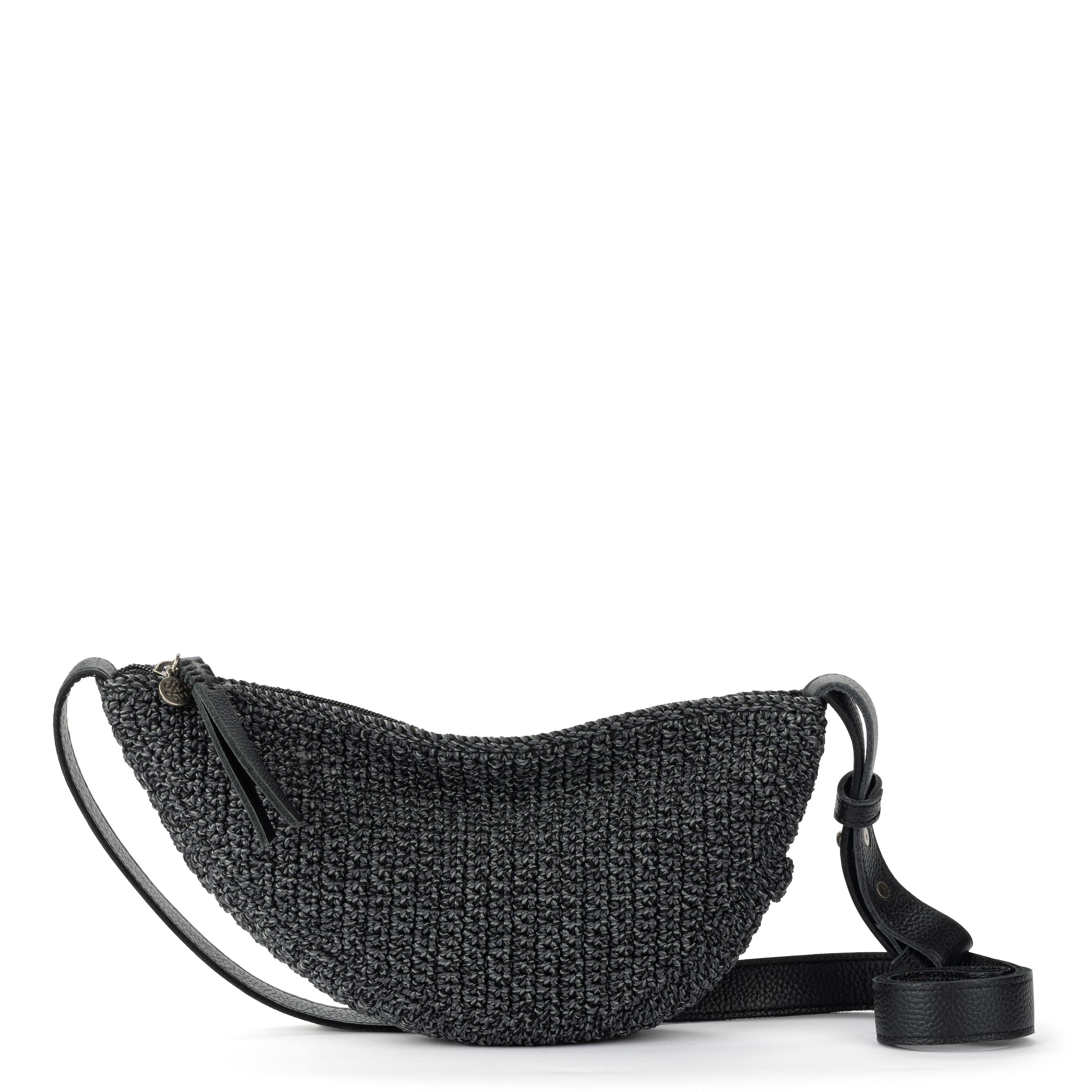 Hand Crochet - Black Static