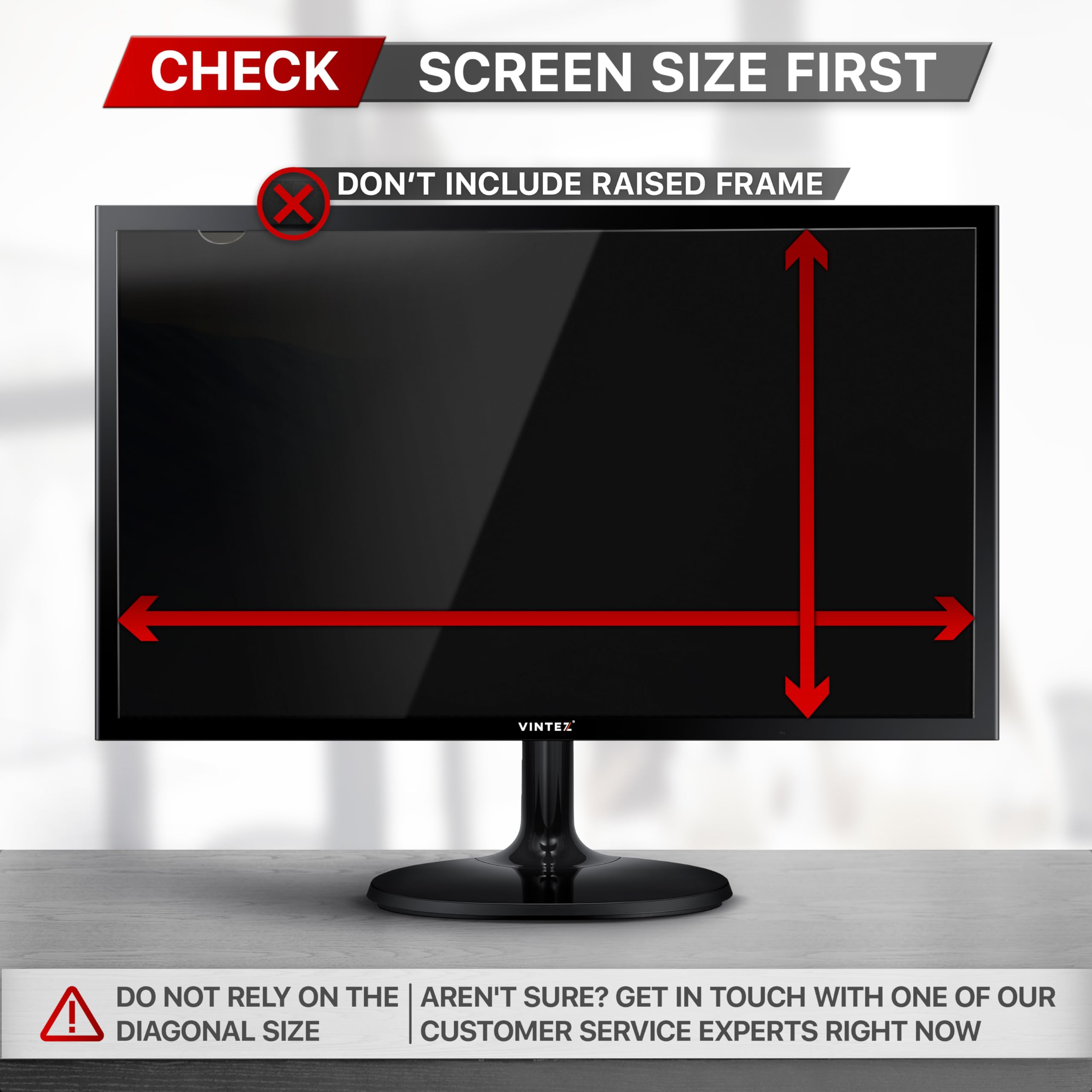 VINTEZ 2-Pack Privacy Screen Filter Set - 30