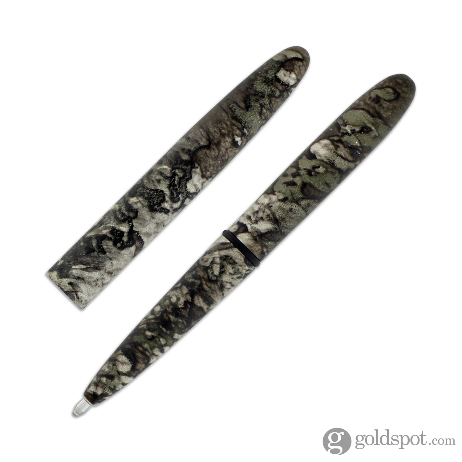 Fisher Space Pen Bullet Ballpoint Pen - TrueTimber Strata Camouflage Design - Compact, Refillable, All-Weather Writing - Perfect for Outdoor Adventures, Camping, Hiking & Everyday Carry (EDC)