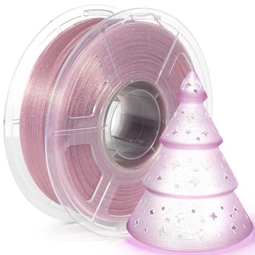 Clear Gillter-light Purple