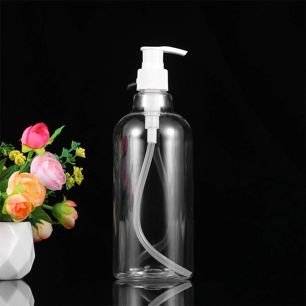Cabilock 3-Piece Shampoo Dispenser Bottles Set - Leak-Proof Travel Shampoo Containers for Toiletries, Bathroom & Gym Essentials (Great for Shower, Camping & Air Travel)