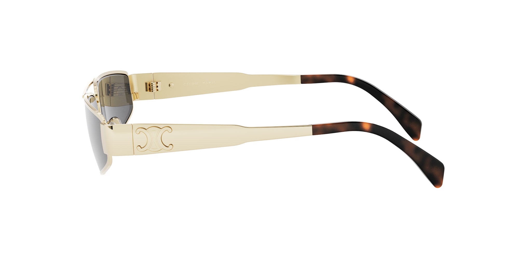 CELINE Metal Triomphe CL40318U Sunglasses - Luxury Designer Shades for Women & Men | Perfect for Outdoor Activities, Travel & Fashion Statements