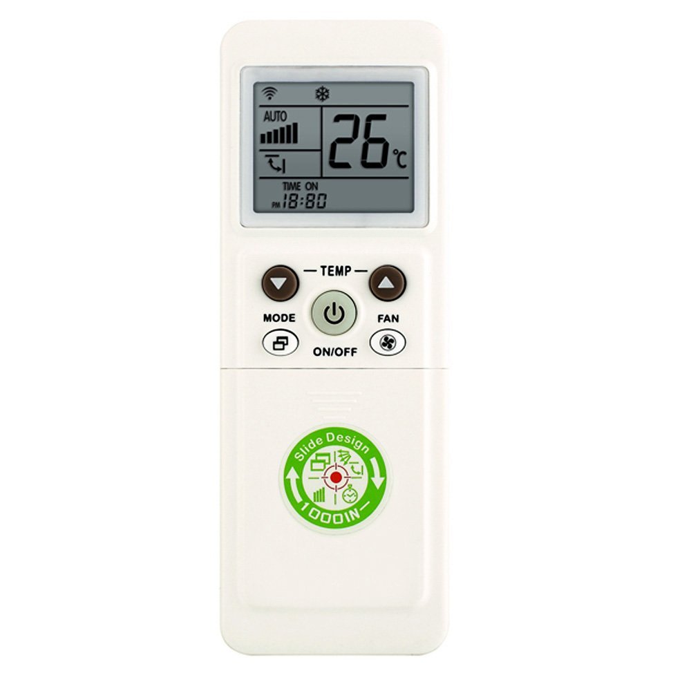 Universal Air Conditioner Remote Control with Timer - Multi-Function AC Remote for All Brands - Perfect for Home, Office, and Hotel Use