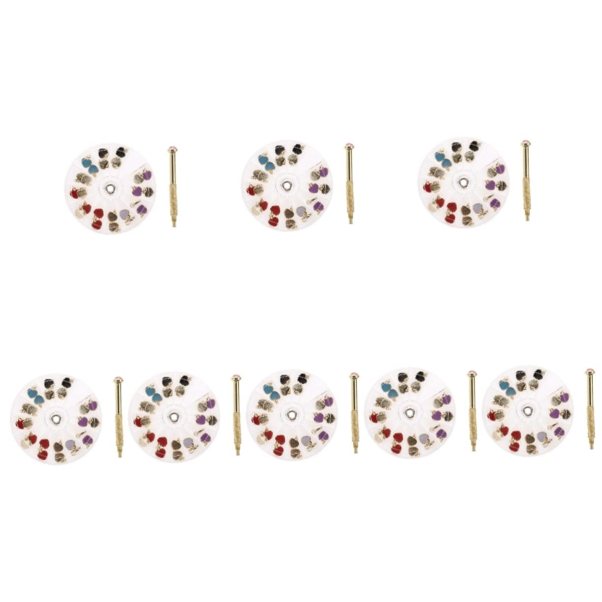 Minkissy 8 Sets Nail Art Gems - Diamond Nail Appliques, Glitter Nail Studs & Decals for DIY Nail Decor | Nail Art Pendant Drills & Accessories Kit | Perfect for Salon, Home Manicure, Party & Wedding Nail Designs