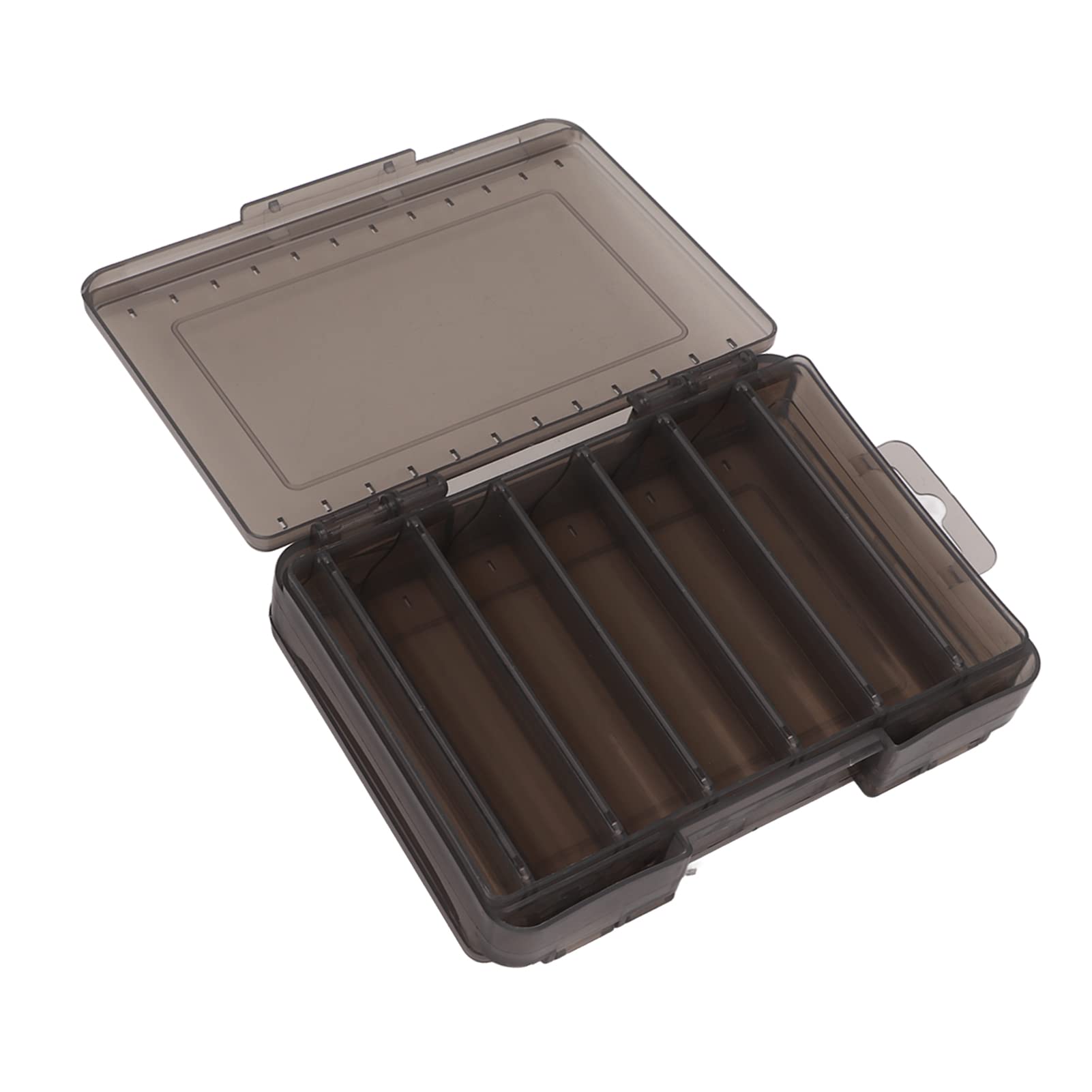 Shanrya Portable Fishing Tackle Box - Waterproof, Durable, Double-Sided Bait Organizer for Freshwater & Saltwater Fishing - Perfect for Boat, Kayak, and Shore Fishing Trips