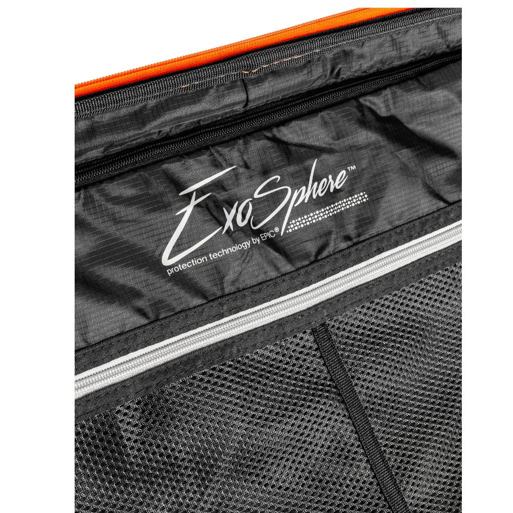 Epic GTO 5.0 65cm Medium Expandable Suitcase - Neon Orange | Lightweight Luggage for Travel, Business Trips & Vacations | Durable Spinner Carry-On with 360° Wheels