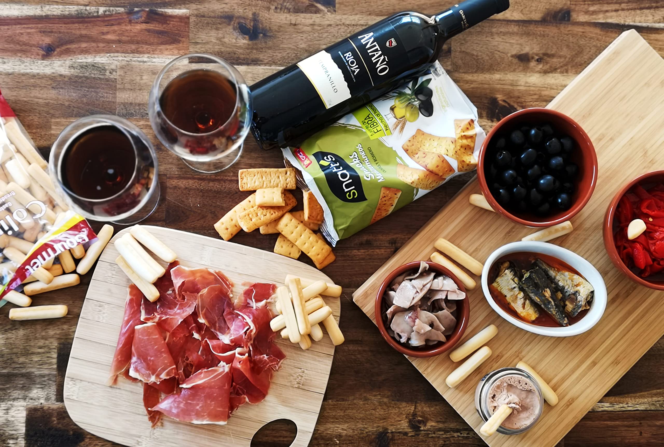Spanish Tapas Gift Box for Two - Authentic Spain Gourmet Food Gift Set for Men & Women | Perfect for Date Night, Dinner Parties & Spain Lovers | Fine Spanish Delicacies & Specialties