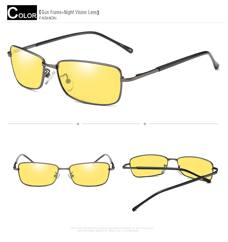 Aidien Unisex Full Rim Alloy Oval Myopic Reading Glasses Sunglasses 9126 - Lightweight Eyewear for Reading & Outdoor Activities | Perfect for Driving, Travel, and Daily Use