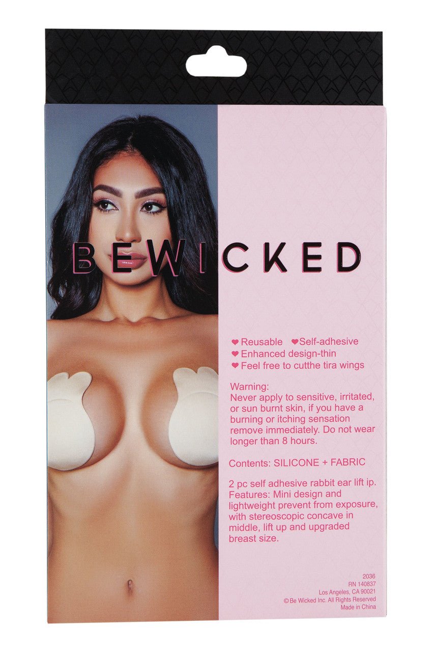 BeWicked Women's Bunny Nipple Cover 2036 - Sexy Lingerie Accessory for Valentine's Day, Bachelorette Party & Boudoir Photography