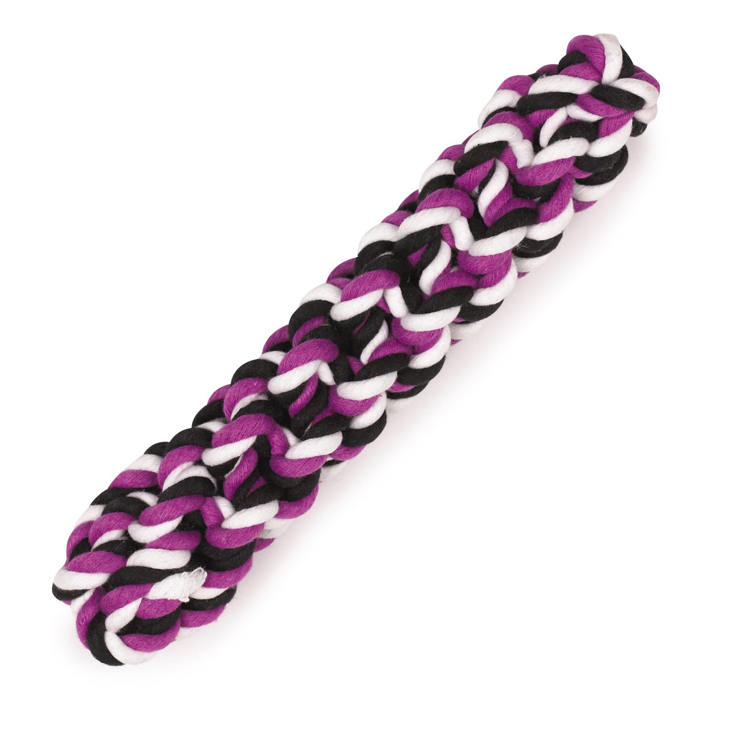 Durable Purple Rope Stick Dog Toy - 11.5 Inch Chew Toy for Aggressive Chewers - Interactive Play & Dental Health - Perfect for Fetch, Tug of War & Training