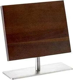Premium Magnetic Knife Holder Stand - Acacia Wood & Stainless Steel Wall Mount for Kitchen, Chef Knives & Utensils - Perfect for Home, Restaurant & Professional Use