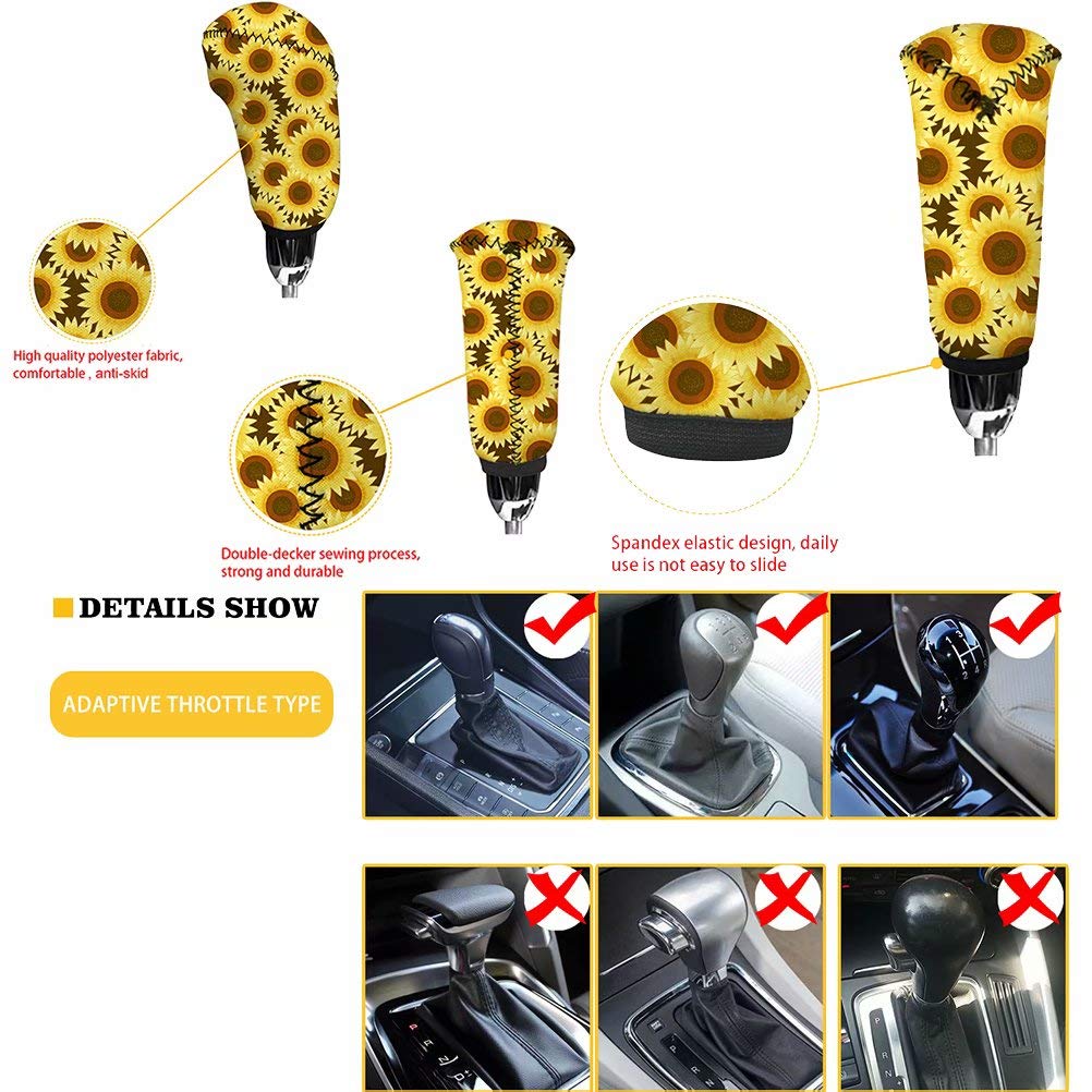 Starry Galaxy Car Accessories Set 11pcs - Steering Wheel & Seat Covers - Perfect for Men & Women Gift