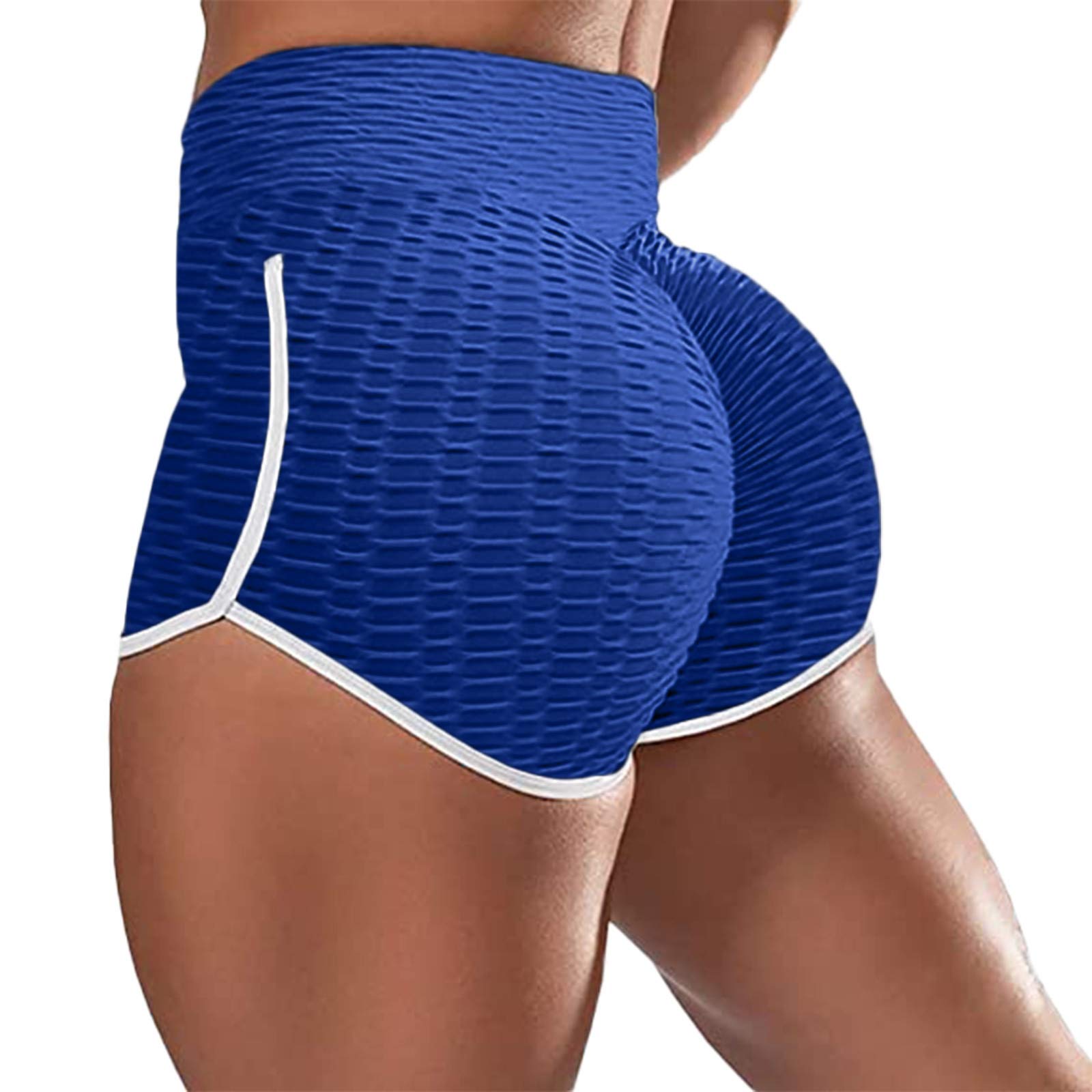 Women's High Waist Booty Shorts - Yoga & Workout - Summer Activewear