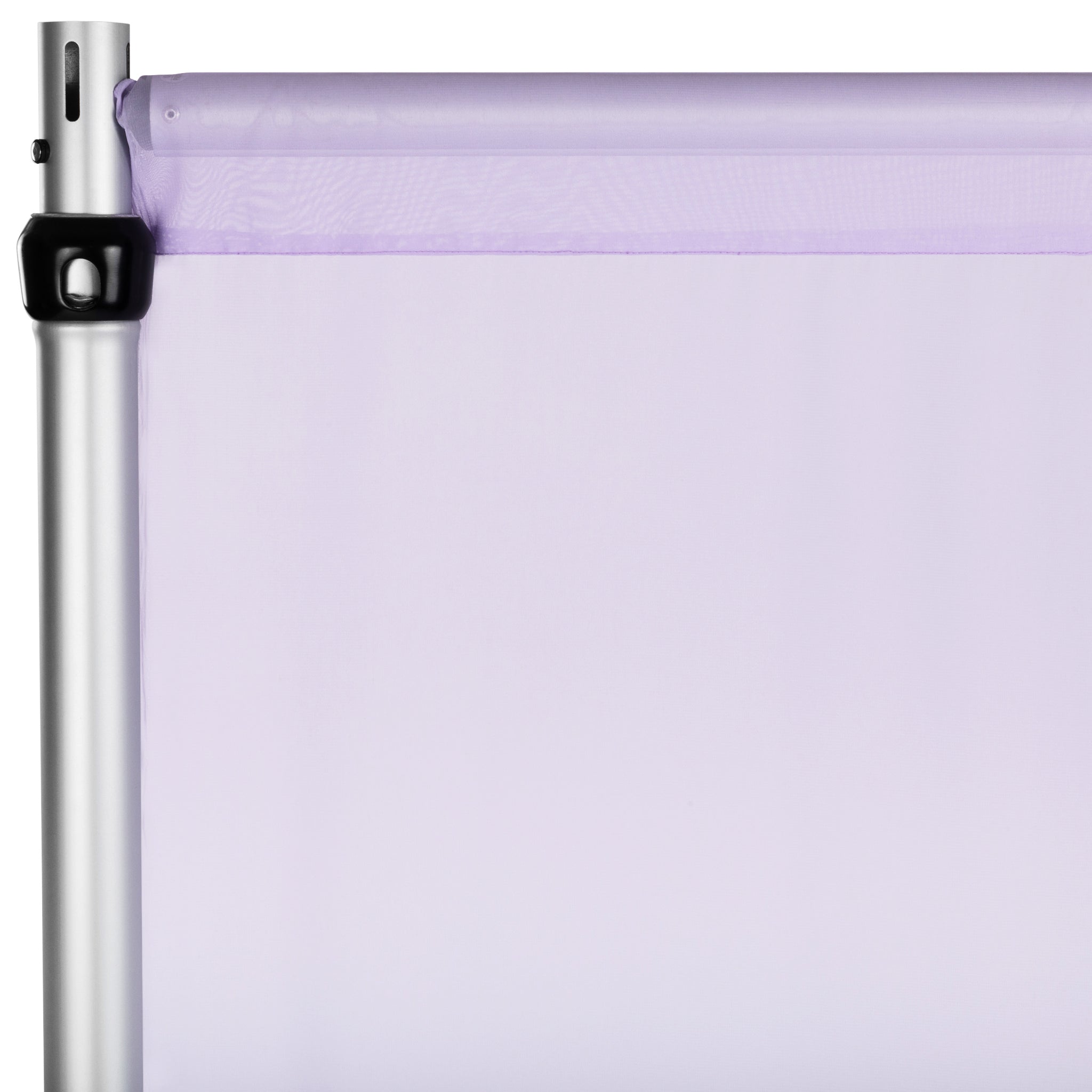 14ft x 58in Lavender Chiffon Curtain Panels - Sheer Window Drapes for Living Room, Bedroom & Wedding Decor