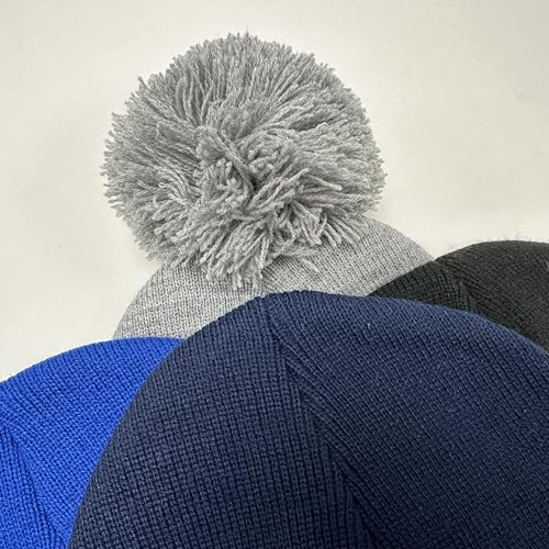 Unisex Rugby Stripe Scarf & Beanie Hat Set - Warm Winter Accessories for Men & Women - Perfect for College, Outdoor Sports & Cold Weather Fashion
