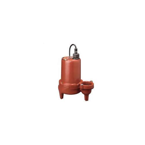 Liberty Pumps 1 HP Submersible Sewage Pump with 25ft Cord - 208/230V 3 Phase - 2 Inch Discharge - Heavy Duty Manual Operation - Ideal for Basement Flooding, Septic Systems & Wastewater Removal