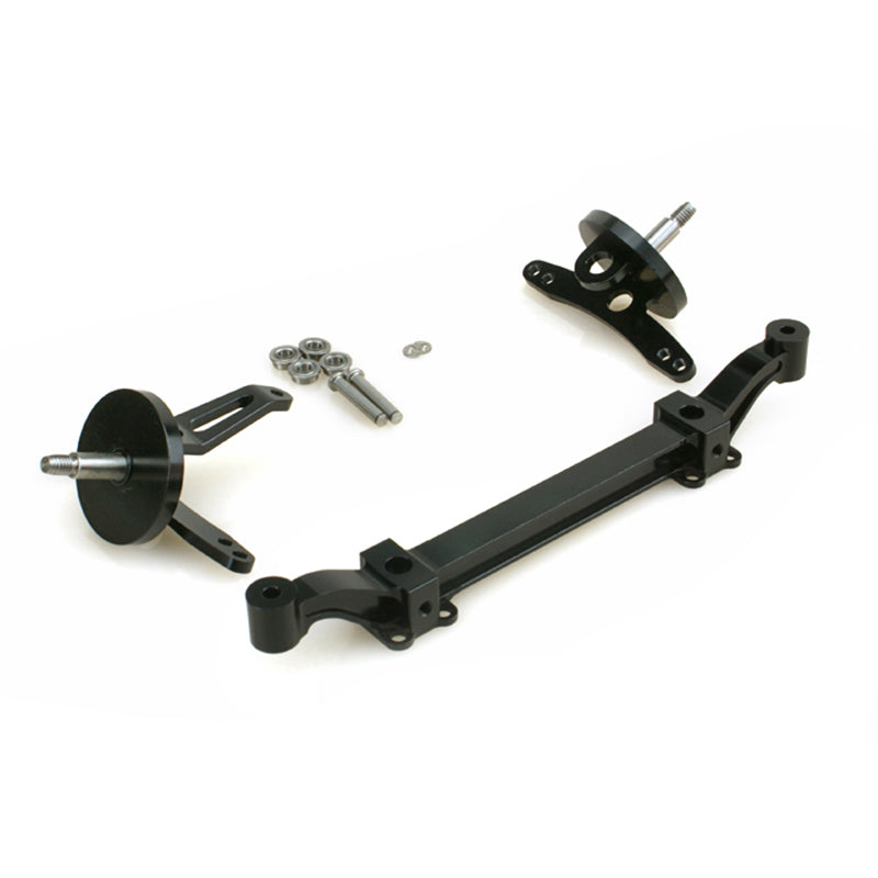 LESU Metal Front Axle Linkage Rod Suspension Kit for 1/14 TAMIYA RC Tractor Truck Dumper Model Cars - DIY Replacement Part for Off-Road RC Vehicles & Construction Site Play Scenes