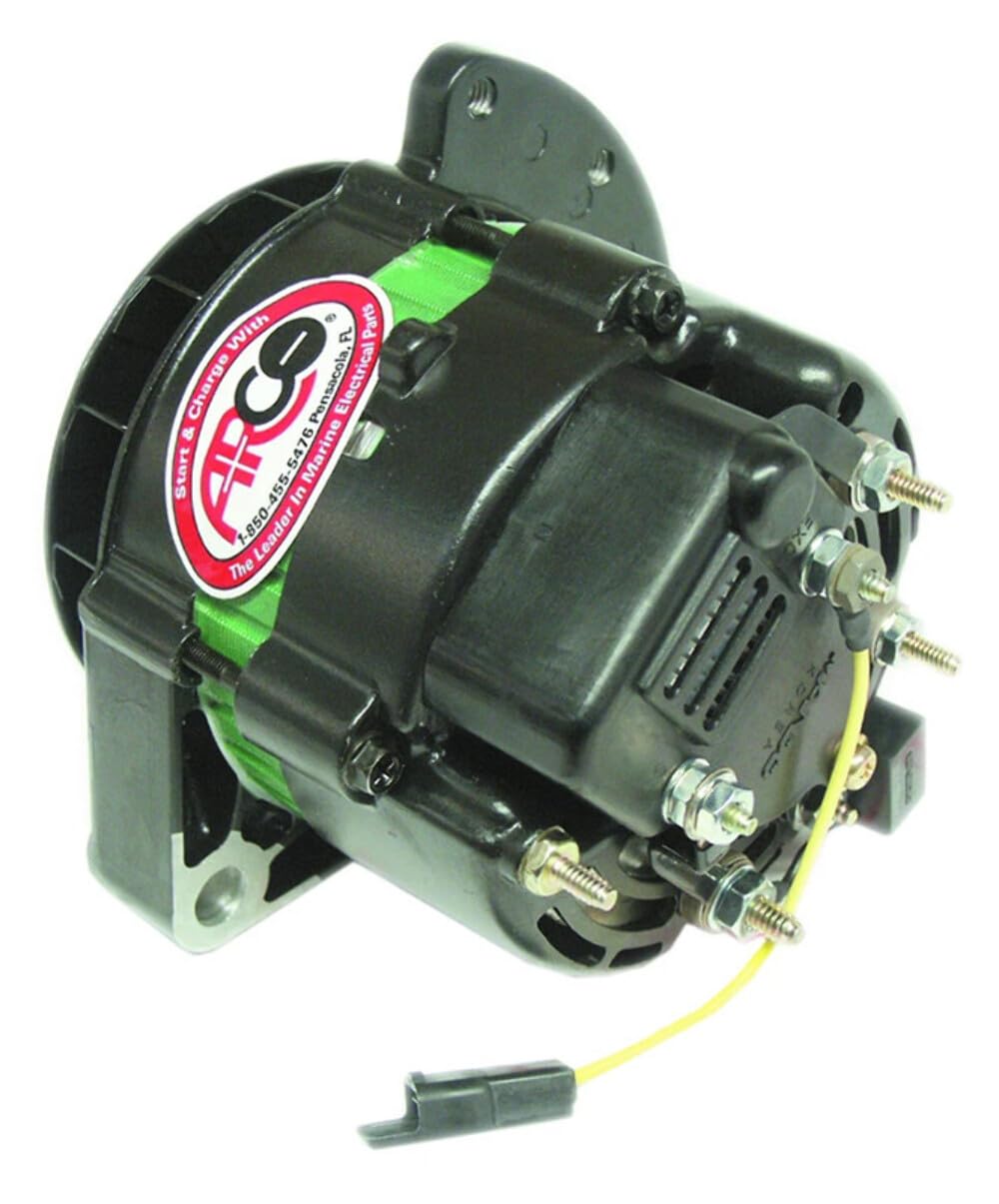 12V 55A Motorola Alternator - Internal Regulator for Car & Truck