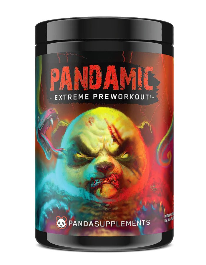 Pandamic Extreme Pre Workout Supplement - High Energy & Focus Booster for Intense Gym Sessions | Best for Bodybuilding & Fitness Training