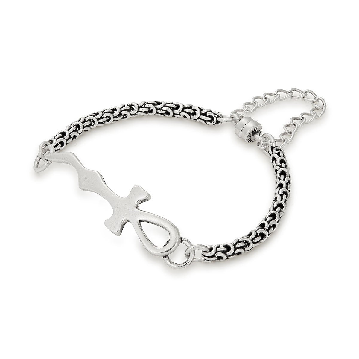 Ankh Magnetic Bracelet for Men & Women - Ancient Egyptian Symbol for Protection & Strength - Adjustable Healing Bracelet for Pain Relief & Energy Balance - Perfect for Meditation, Yoga & Daily Wear