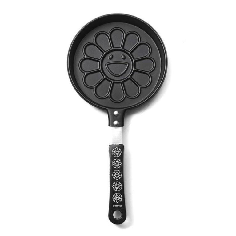 Takashi Murakami Flowers Pancake Pan - Nonstick Griddle for Perfect Pancakes, Breakfast & Brunch Cooking - Ideal for Home, Cafe & Restaurant Use