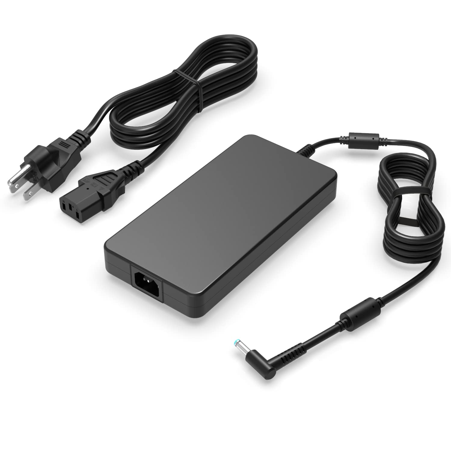 200W HP Laptop Charger - 10.3A AC Adapter Replacement for Zbook 17 G3/G5/G6, Fury 15/17 G7, Omen, Pavilion Gaming, Envy 15/16/17, Victus 16 (Compatible with 835888-001 & L00818-850) | UL Safety Certified | Perfect for Home Office & Gaming Setups