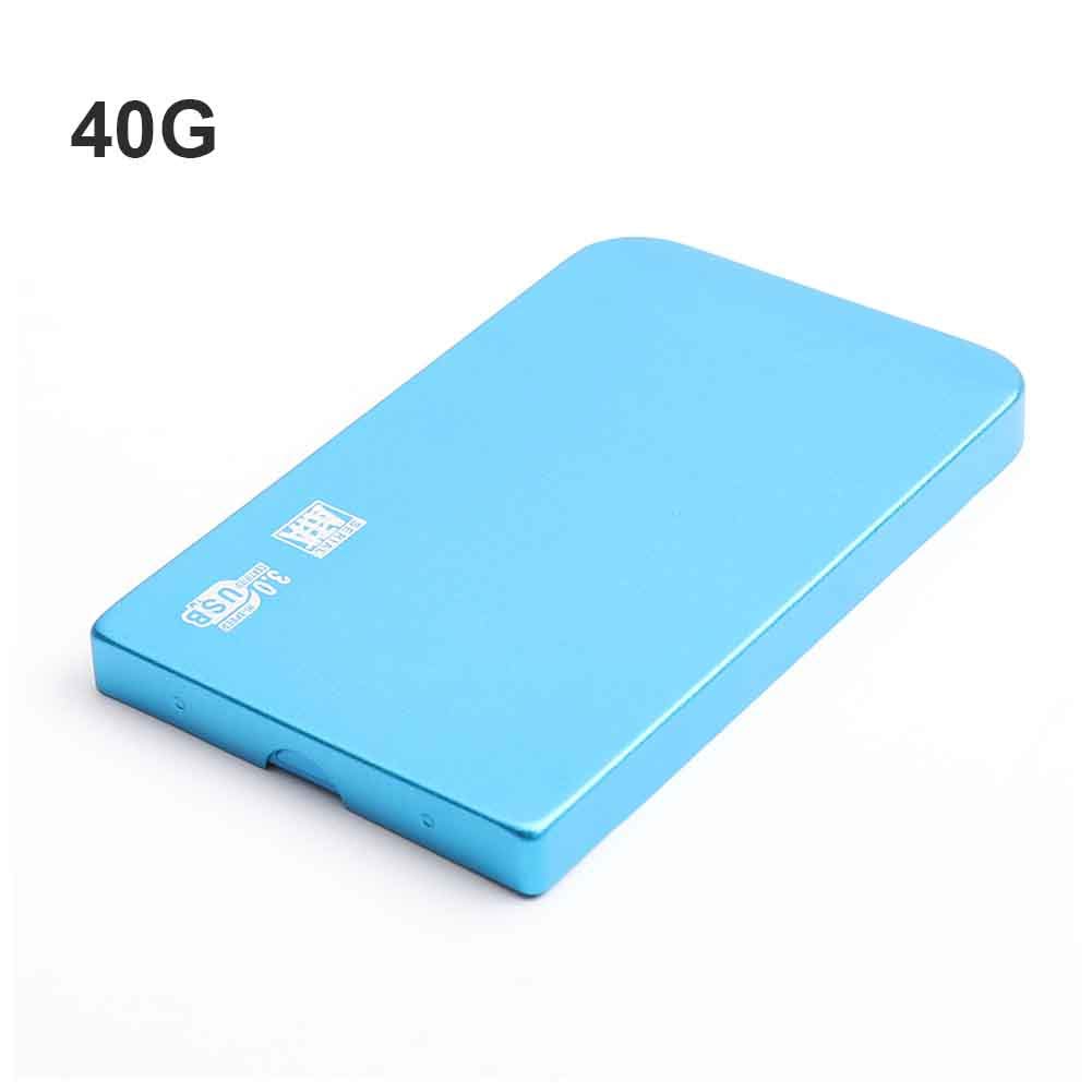 Portable External Hard Drive 40GB 120GB 500GB 1TB USB 3.0 HDD - Compatible with Windows XP/7/8/10, Mac, Laptop, Desktop & Xbox One - Perfect for Data Backup, Gaming Storage & Media Files