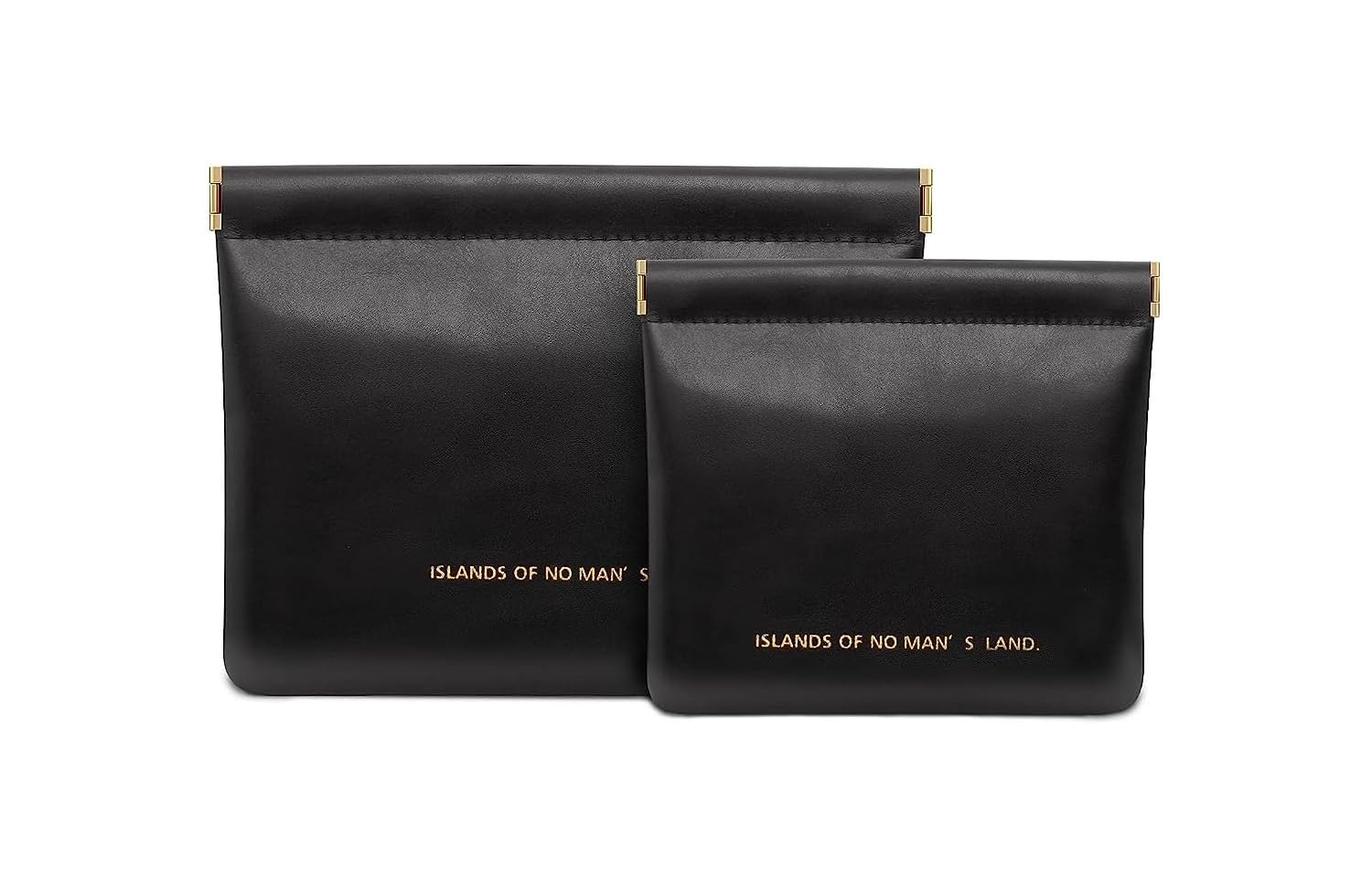 Waterproof Makeup Bag for Women - Travel Cosmetic Organizer Pouch, Purse & Coin Pouch (2 Pack, Black) | Perfect for Travel, Gym & Everyday Use