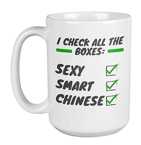 Stylish 15oz Chinese Coffee & Tea Mug - Elegant Ceramic Cup for Home, Office & Gifts - Perfect for Coffee Lovers & Tea Enthusiasts