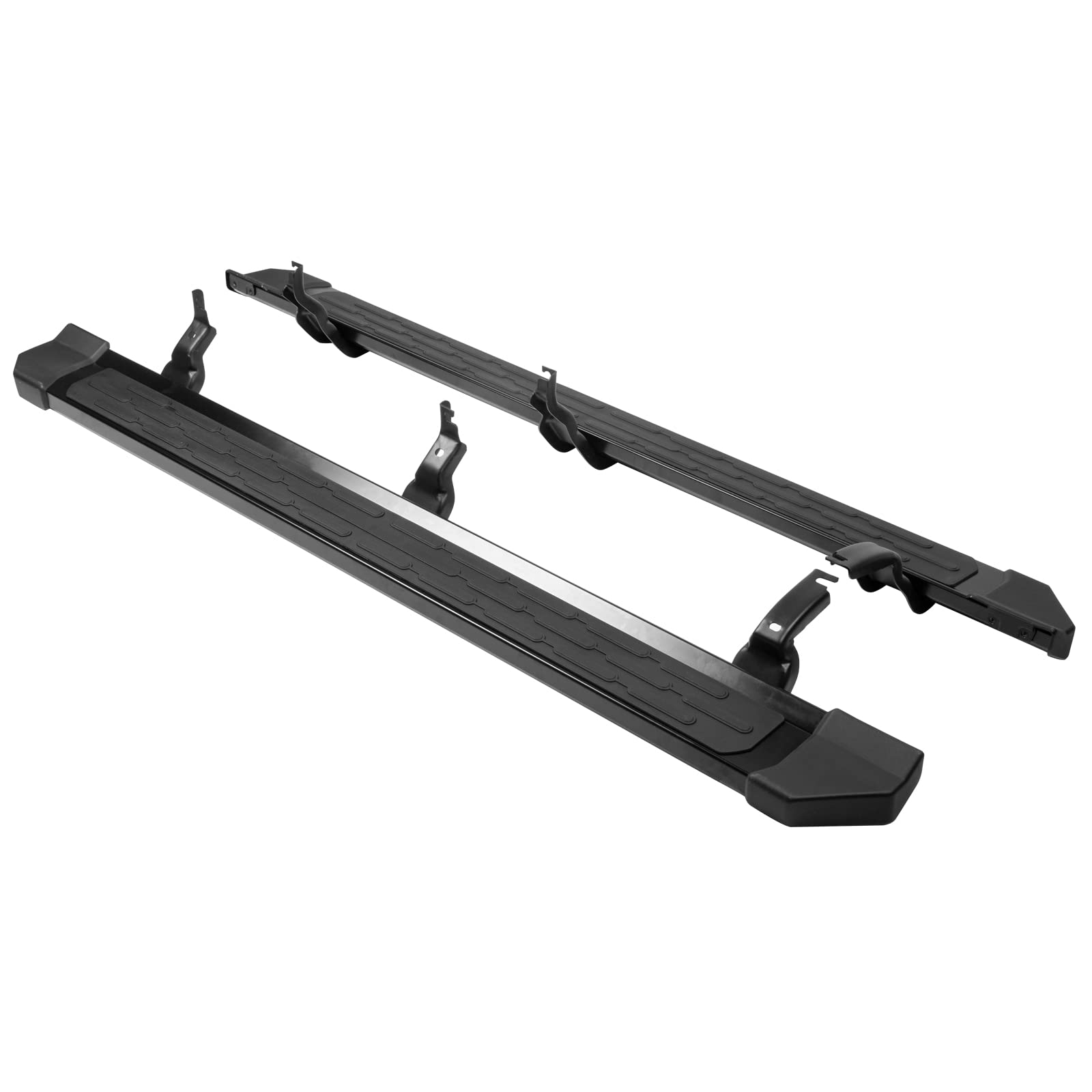 IKON MOTORSPORTS Running Boards for 2021-2025 Ford Bronco - Aluminum Side Steps Nerf Bars (Driver & Passenger Side) - OE Style Off-Road Accessories for Adventure & Daily Driving