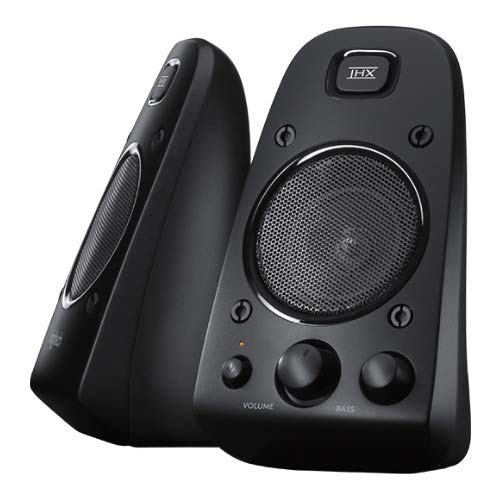 Logitech Z623 400 Watt THX Certified 2.1 Speaker System with Studio Headphones & Audio Cable - Powerful Home Audio for Gaming, Movies & Music