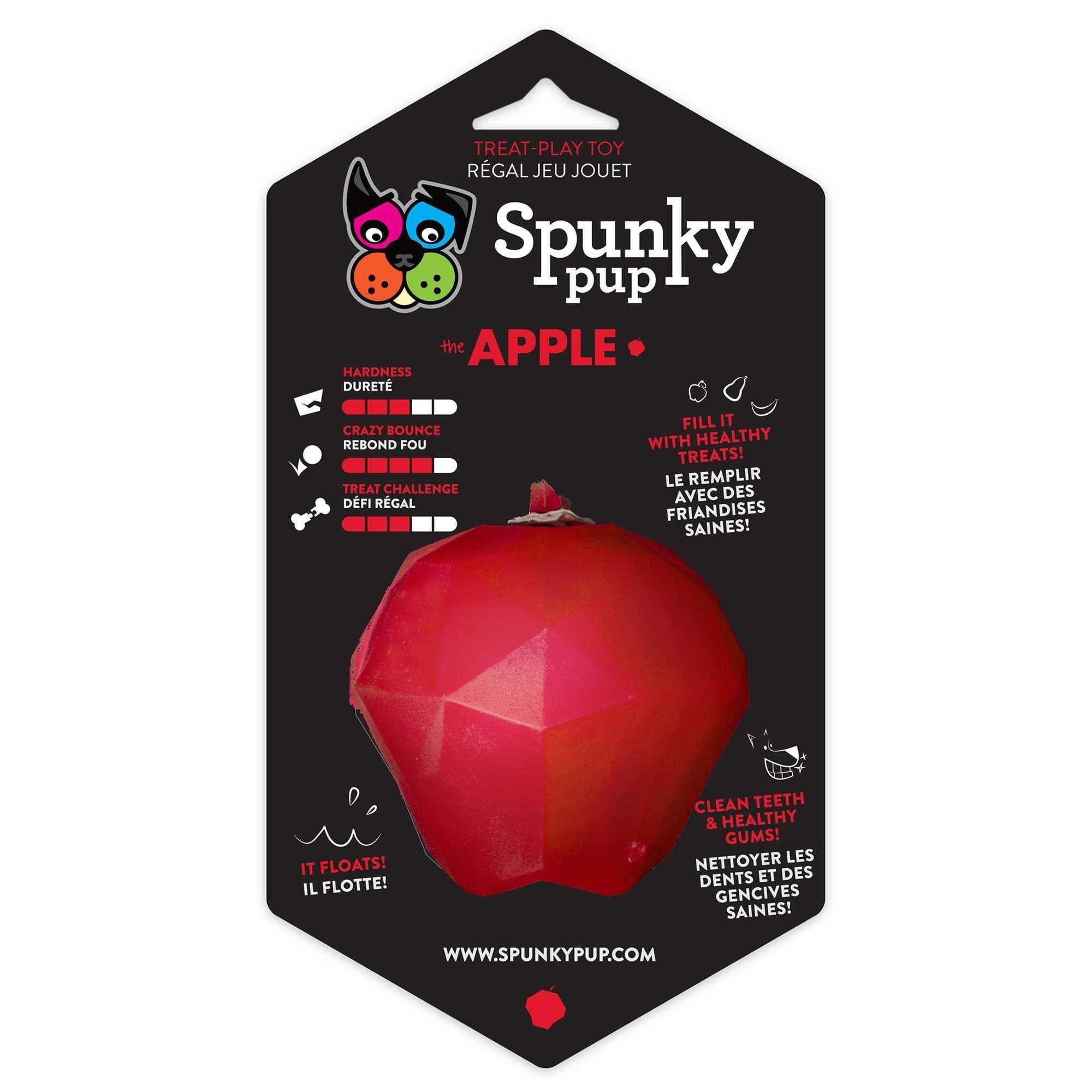 La Manzana Interactive Dog Toy with Hidden Treats - Fun Puzzle Game for Small & Medium Dogs - Perfect for Indoor Play & Training