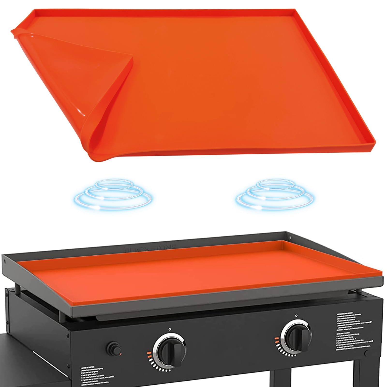 **Heavy Duty Food Grade Silicone Griddle Mat for Blackstone 28