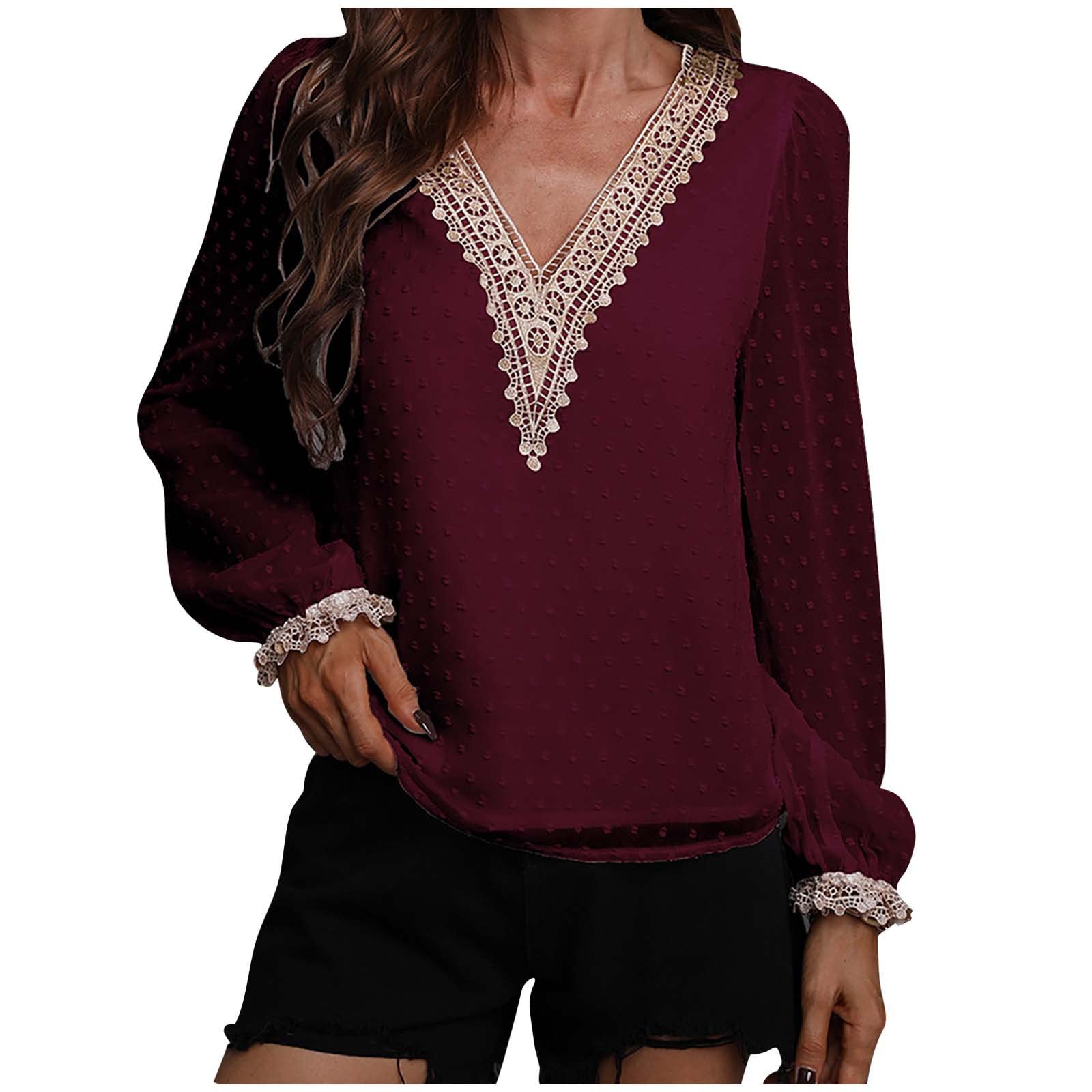 AOOCHASLIY Women's Plus Size V-Neck Tunic Top - Casual Short Sleeve Summer Blouse for Moms | Perfect for Work, Vacation & Everyday Wear