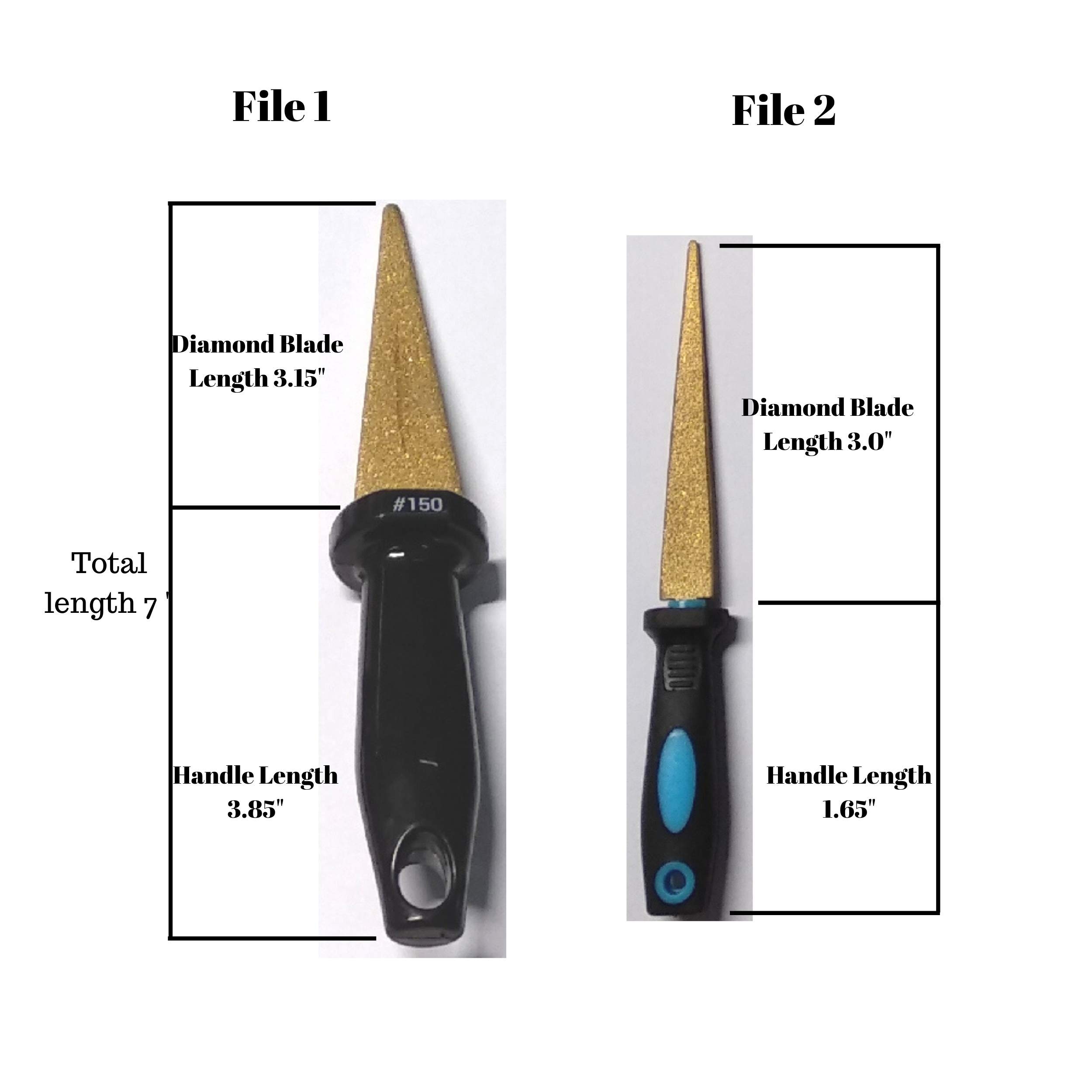 Premium Diamond Sharpening Stone Set of 2 - Professional Knife Sharpener & Whetstone for Kitchen Knives, Hunting Blades & Hand Tools - Ideal for Home Chefs, Outdoor Enthusiasts & DIY Projects