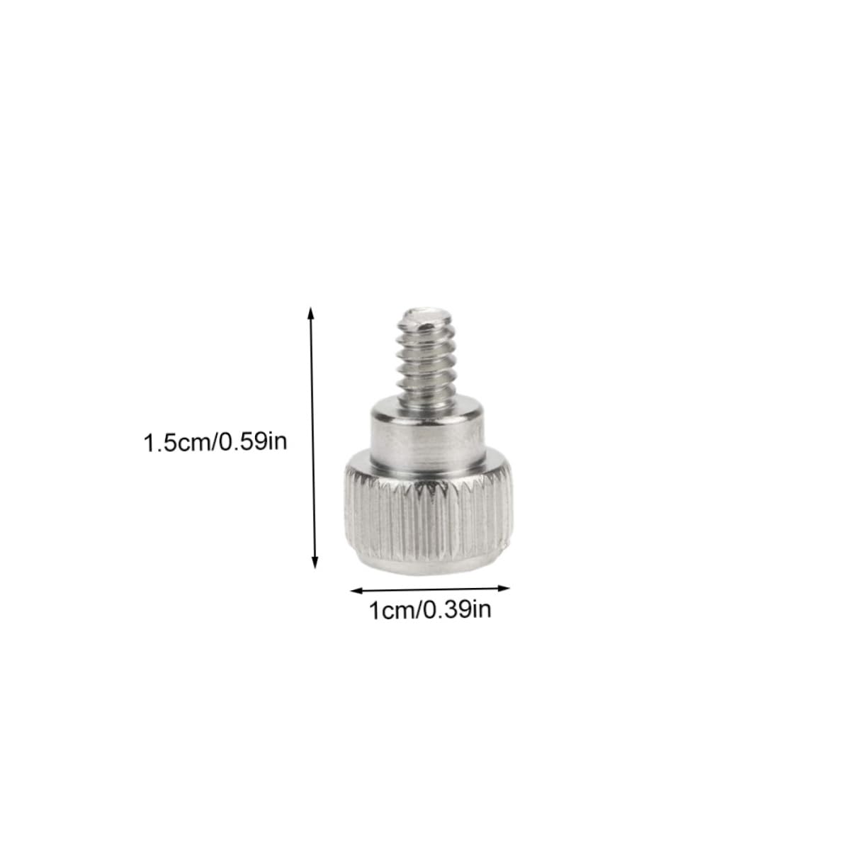 HOMSFOU 100pcs Black Computer Case Screws - M3 Thumbscrew Replacement for PC Build, XR Camera Lens Protector & Cube Light (Oxidation Resistant) - Perfect for DIY Computer Repair, Electronics Assembly, and Camera Equipment Maintenance