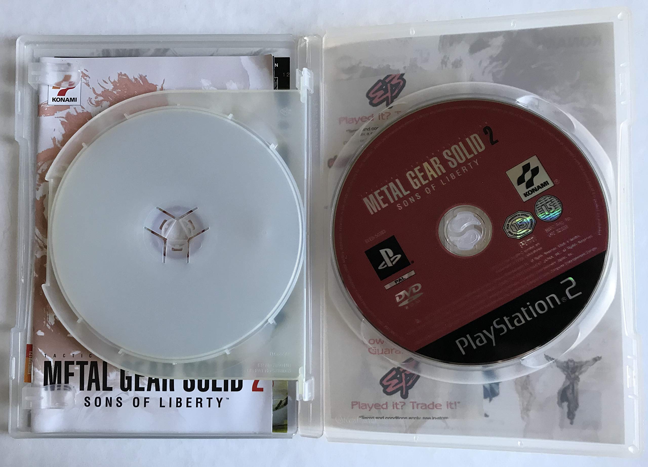 Metal Gear Solid 2: Sons of Liberty - PS2 Game | Action-Adventure Stealth Video Game for Playstation 2 | Perfect for Retro Gaming & Collectors