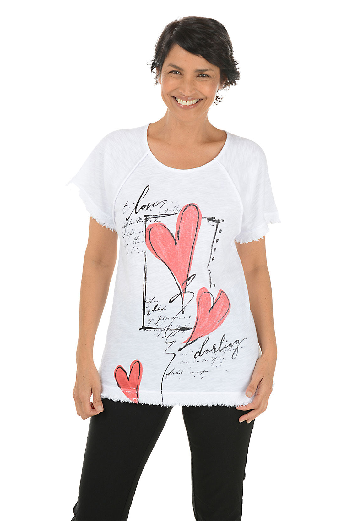 Flirt Frayed Raglan Knit Top - Women's Casual Long Sleeve T-Shirt for Fall & Winter | Perfect for Date Nights, Coffee Dates & Weekend Outings