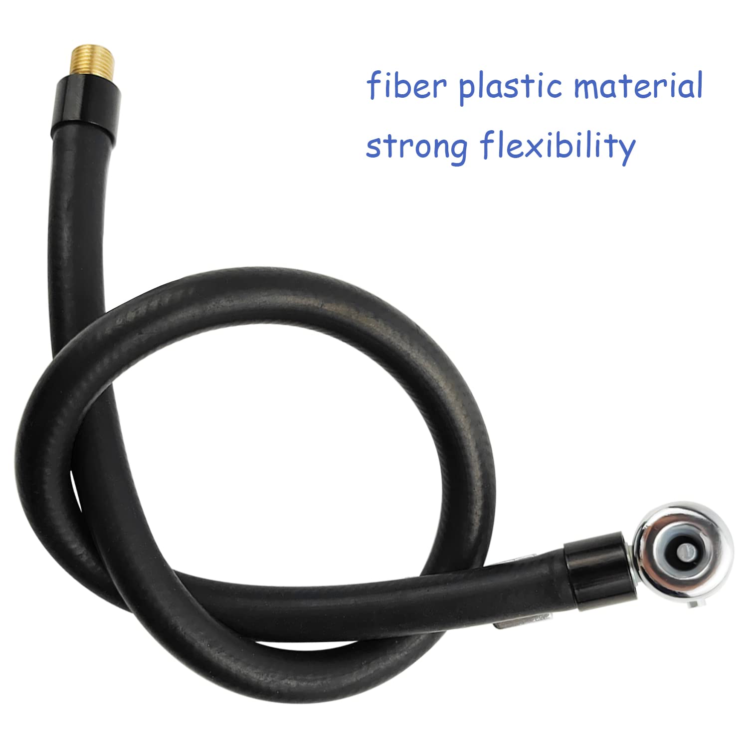 RUKUHOT Tire Inflator Extension Tube - Universal Air Compressor Hose Adapter with Quick Inflation Chuck for Car, Bike, Motorcycle - Perfect for Roadside Emergencies & Home Garage Use