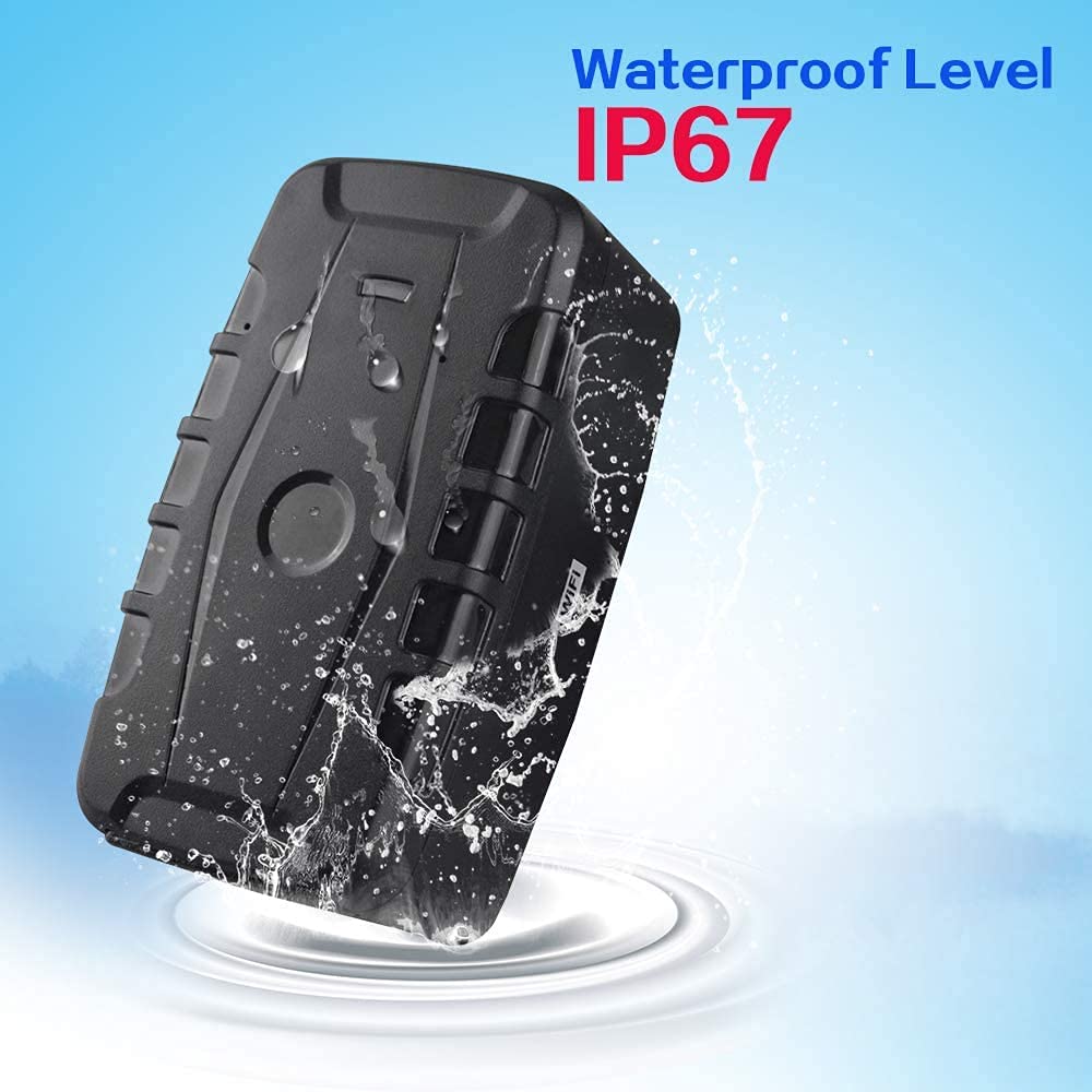 Zeerkeer GPS Tracker for Vehicles - Waterproof Real-Time Anti-Theft Tracking Device with Powerful Magnet, 240 Days Standby & 20000mAh Battery, Free App & Worldwide Coverage - Perfect for Cars, Trucks, Motorcycles & Fleet Management