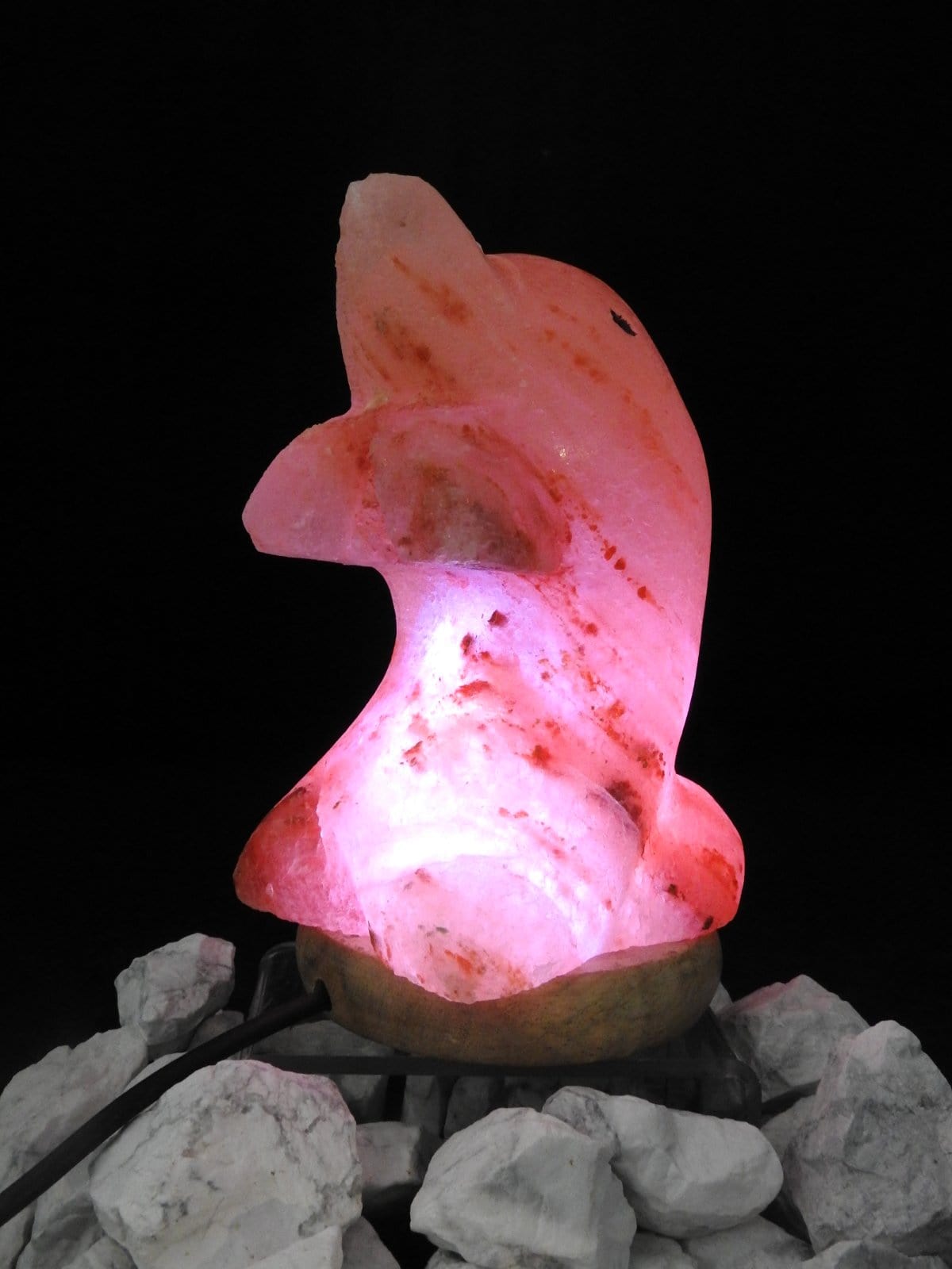 Himalayan Salt Lamp with Color Changing USB - Natural Air Purifier & Night Light for Home, Office, Yoga, Meditation & Relaxation