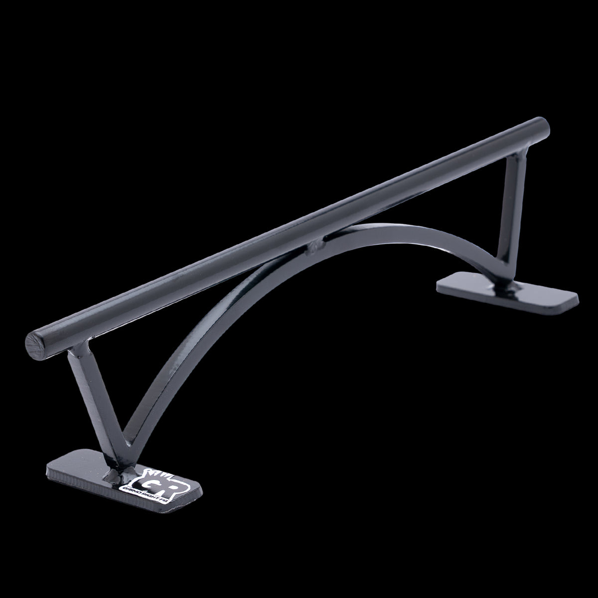 Grind Right Fingerboard Rail - Classic Round Rail V2 for Skateboard Training & Fingerboarding Tricks | Perfect for Indoor Skate Practice & Skill Development