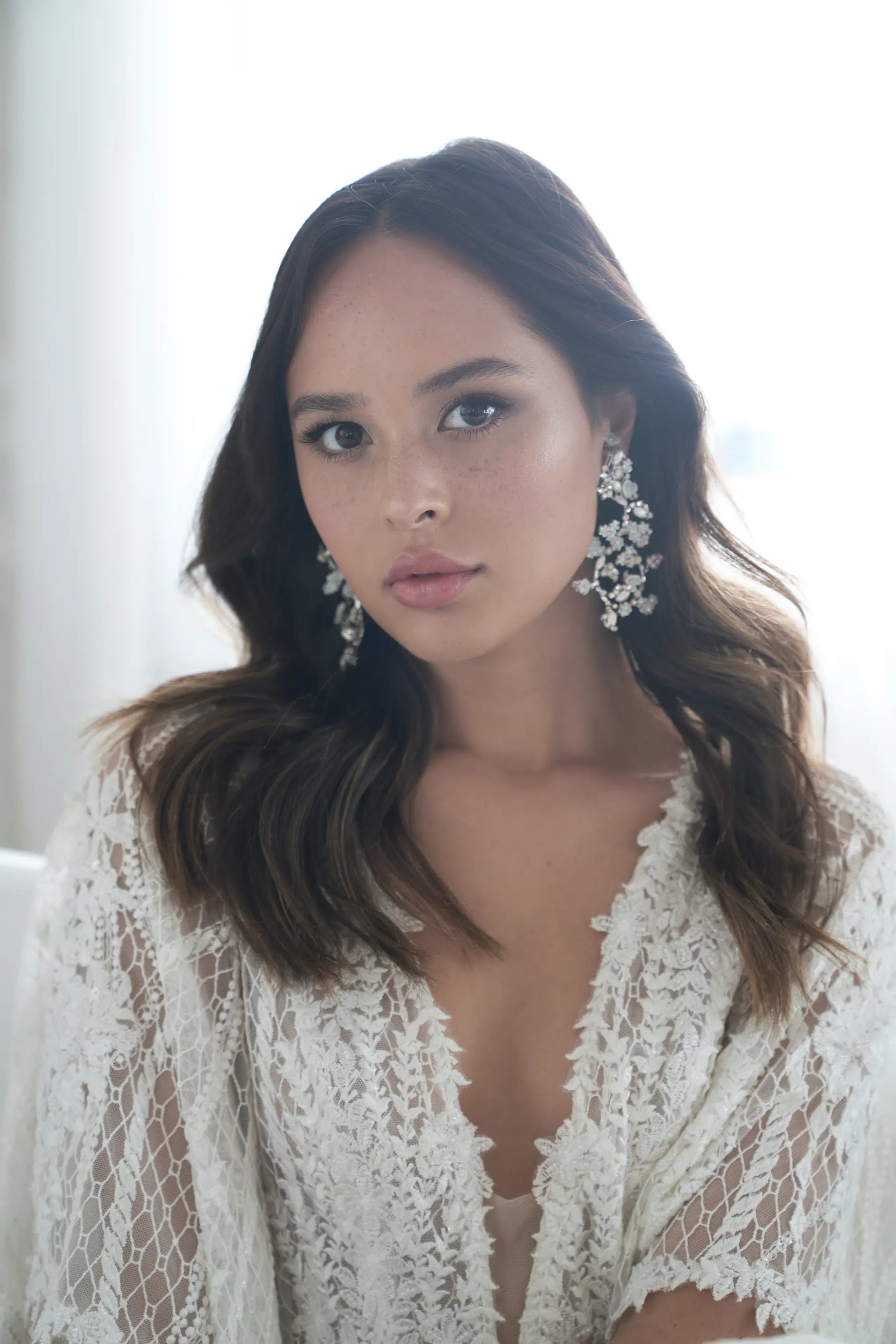 Eden Earrings for Women - Elegant Gold Hoop Earrings, Hypoallergenic & Lightweight, Perfect for Everyday Wear, Parties & Gifts
