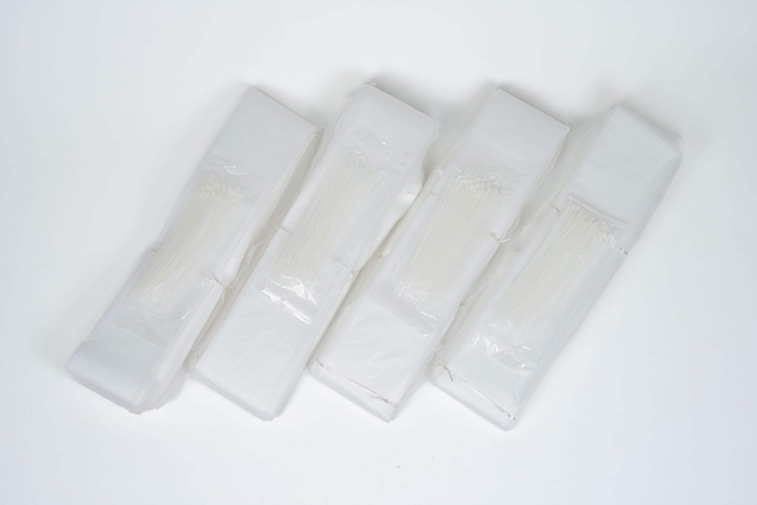 DiamaPro Continuous Infinity Bags - 4 Pack Reusable Storage Bags for Food, Travel & Organization | Eco-Friendly & Leak-Proof