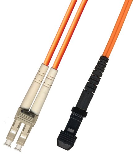 150M Multimode Duplex Fiber Optic Cable (62.5/125) LC to MTRJ - High Speed Network Patch Cord for Data Centers, Server Rooms & Office Networks