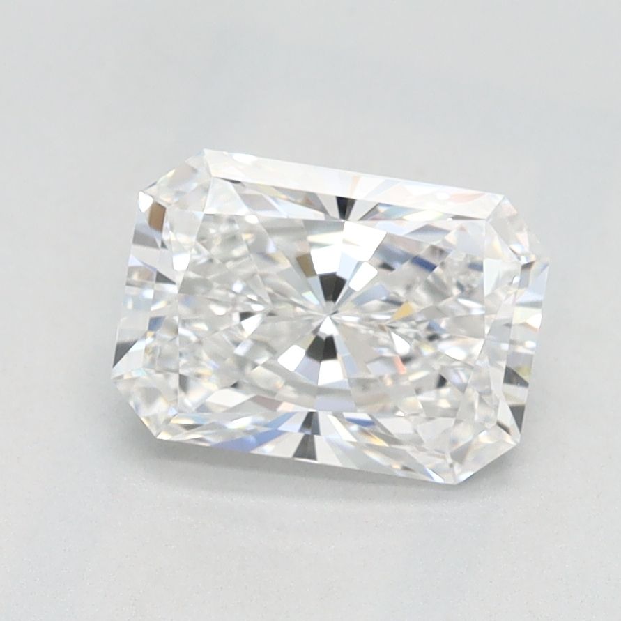 1.09 Carat D Color IF Clarity Radiant Cut Lab-Grown Diamond for Engagement Rings & Fine Jewelry