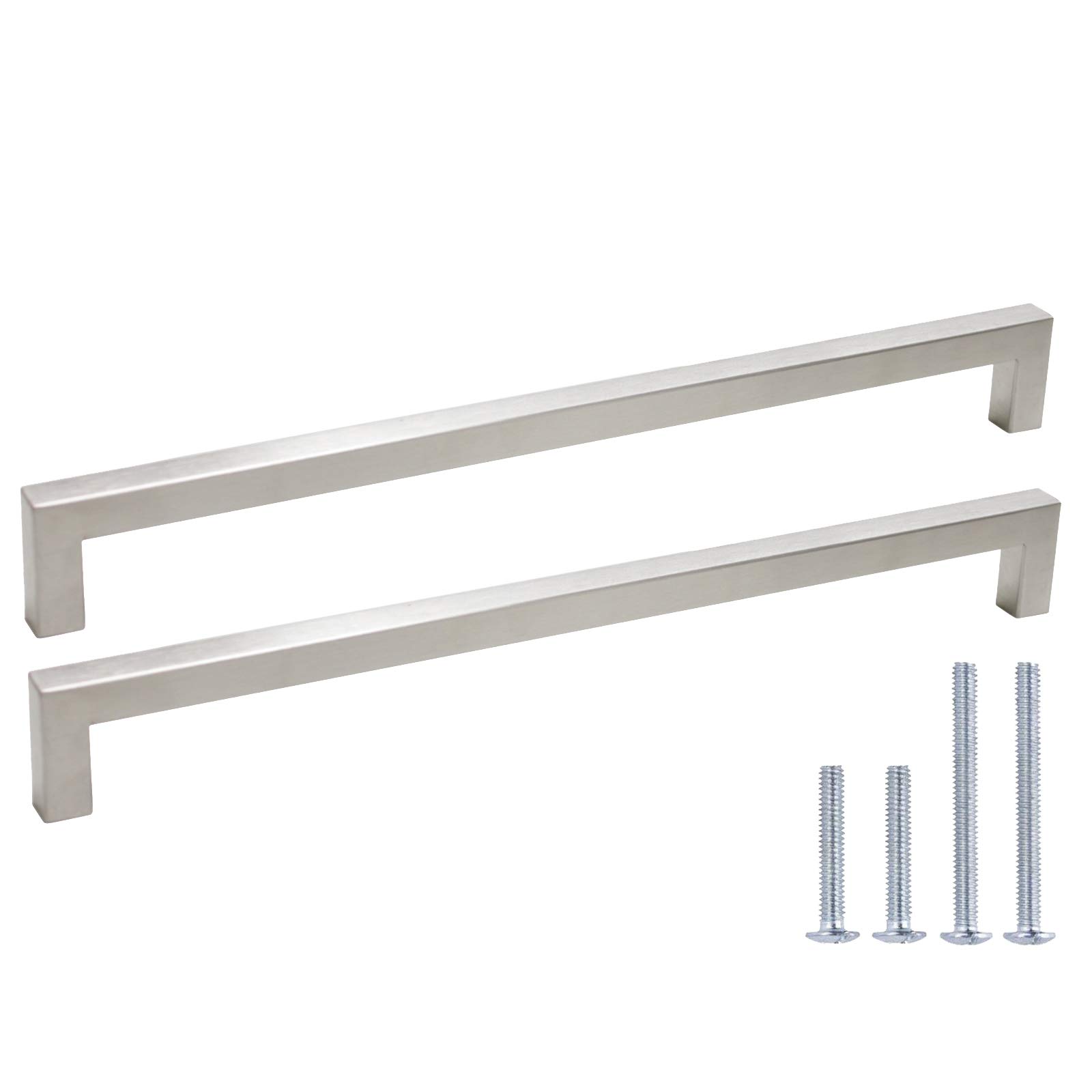 10 Pack Brushed Nickel Cabinet Handles - 11.3