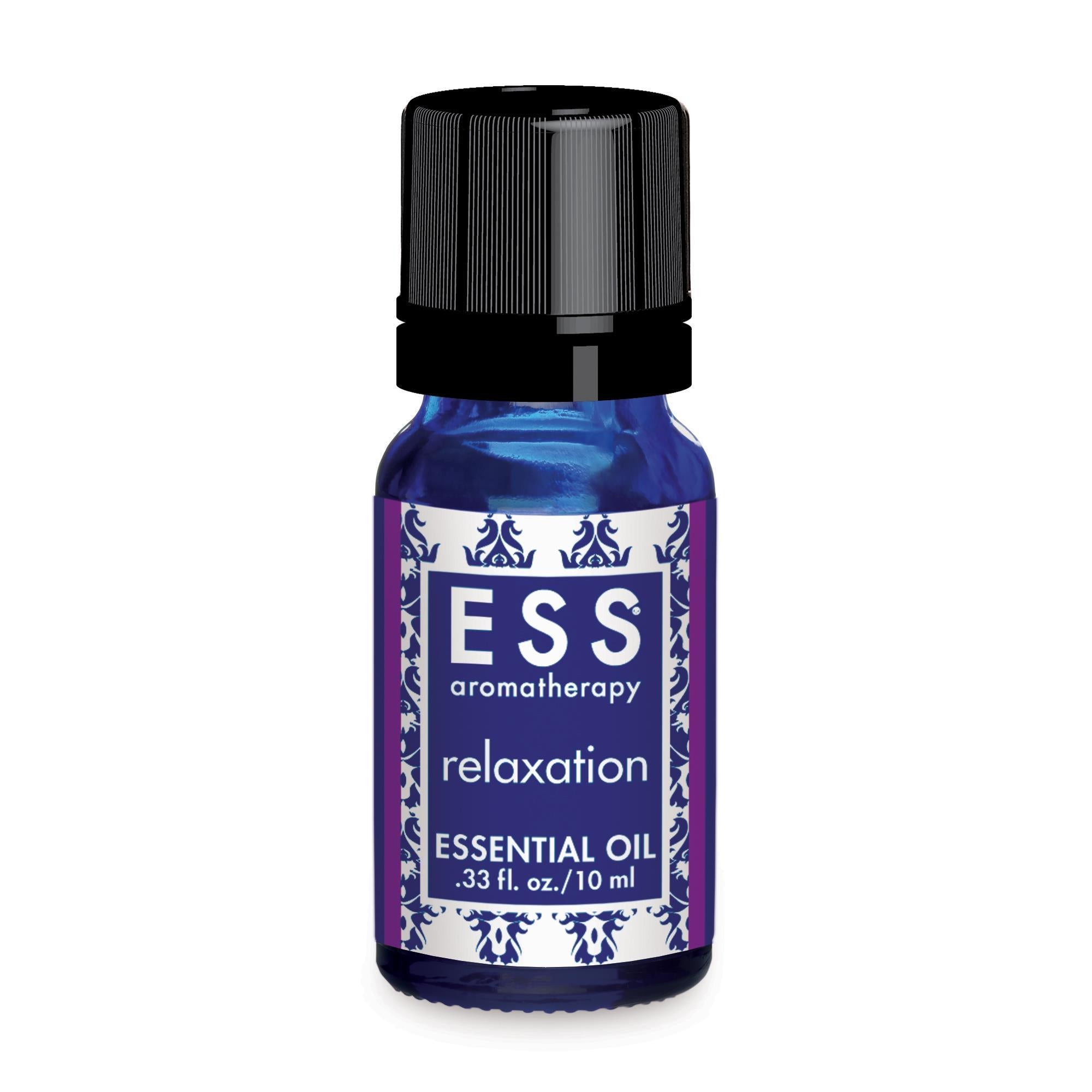 ESS Relaxation Essential Oil Blend - 10 mL Aromatherapy for Stress Relief, Sleep & Meditation | Perfect for Diffusers, Massage & Home Spa