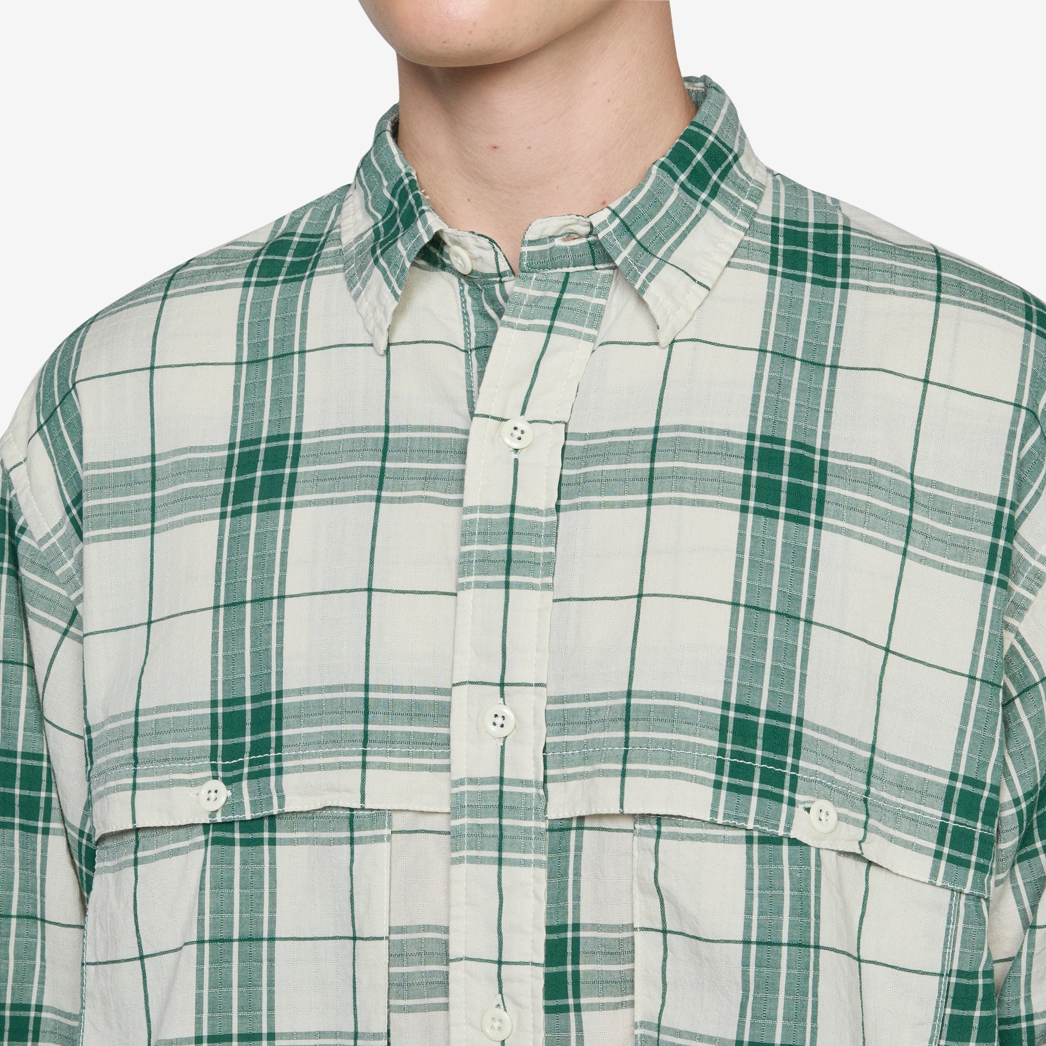 Albert Field Shirt Off White - Premium Casual Button Down Shirt for Men | Perfect for Office, Date Night & Outdoor Adventures