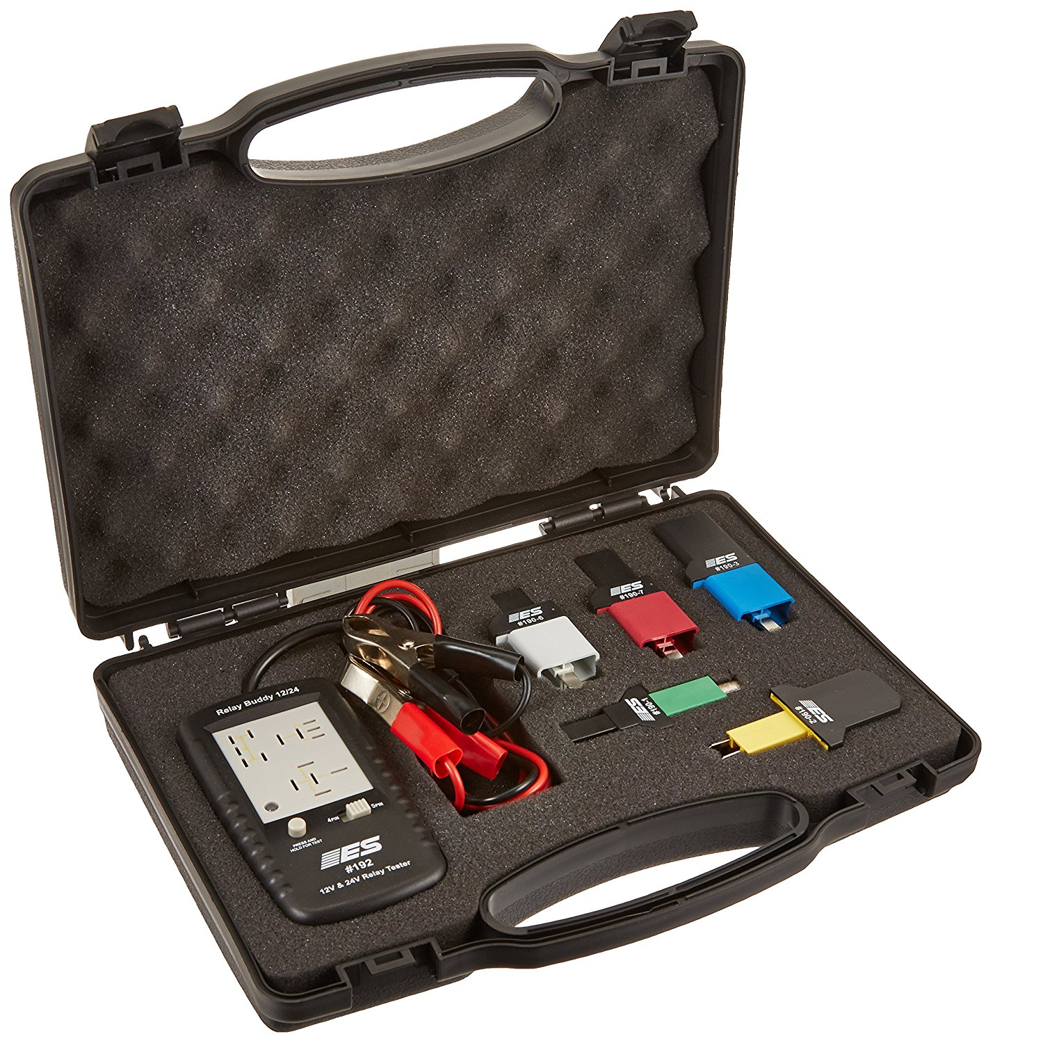 Electronic Specialties 193 12/24 Volt Automotive Relay Tester - Professional Diagnostic Test Kit for Car Electrical Systems | Ideal for Mechanics & DIY Auto Repairs